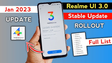 Realme January 2023 New Stable Update | Realme C25s/C30s/10Pro+/Narzo 50A New Update Rollout