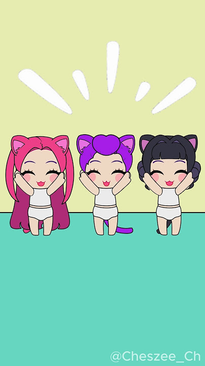RAPAPAPAPA 💖 Huntrix - KPOP Demon Hunter Animation #kpopdemonhunters #cheszee #animation