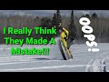 Ski-doo 850 Turbo Snowmobile Mistake