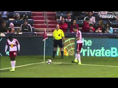 NY Red Bulls trick corner