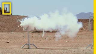 水・真空・砂・空気、4つの中で火薬を爆破しても安全なのは？ | ナショジオクイズ