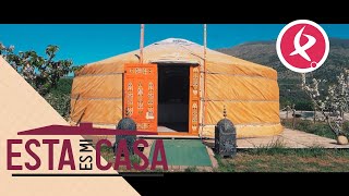 La yurta, un alojamiento tradicional de Mongolia en el Valle del Jerte | Esta es mi casa screenshot 4