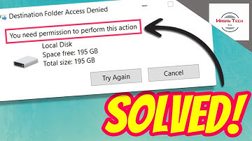 Destination folder Access Denied FIX ✅ | You Need Permission to Perform this Action FIX ✅