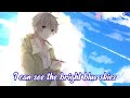 Nightcore Bright Blue Skies Mitch James Lyrics