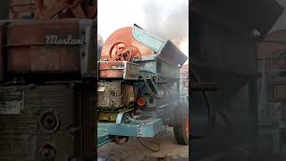 setelan Diesel Perontok padi. di mastanitraktorklaten. #diesel #tani