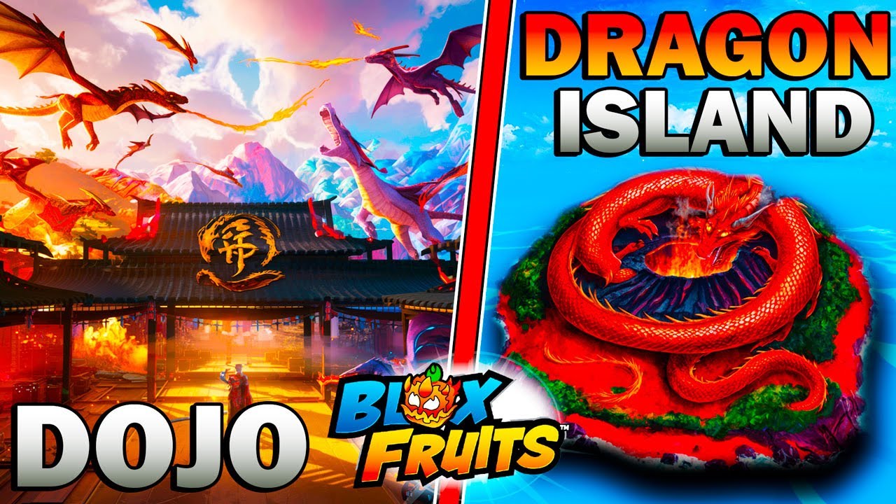 🐲 NOVA ILHA do DRAGÃO e NOVO DOJO da DRAGON na ATUALIZAÇÃO do BLOX