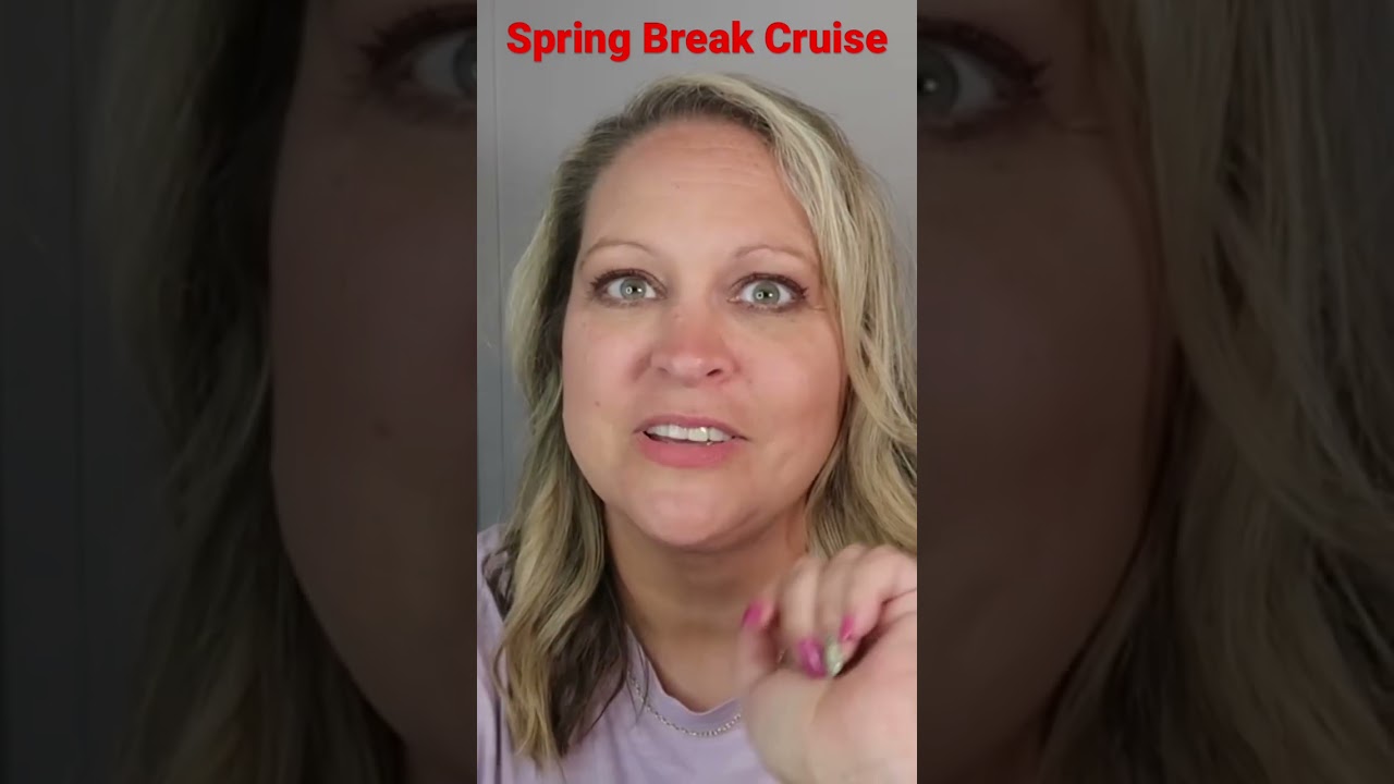Spring Break cruise on the Carnival Glory 🛳️