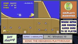 Sonic 2 Absolute - Pc - Sonic All Emeralds - - Wing Fortress Zone