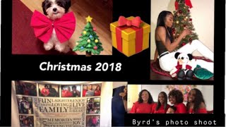 CHRISTMAS 2018 VLOG #5| SURPRISING MY MOM + HOLIDAY PHOTOSHOOT