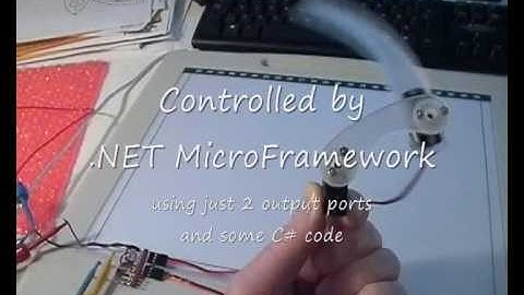Robot Leg with Servo Motors and .NET MicroFramework