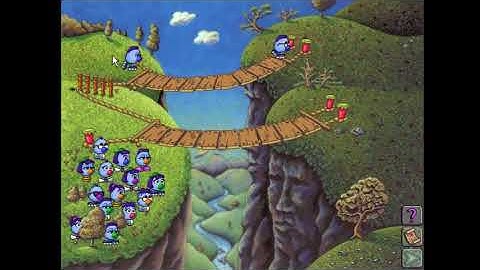 Zoombinies - Allergic Cliffs (Very Hard) Heuristic solution