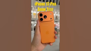 iPhone 17 Pro Video Zoom Test - .5x to 24x in one go!