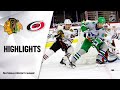Blackhawks @ Hurricanes 2/19/21 | NHL Highlights