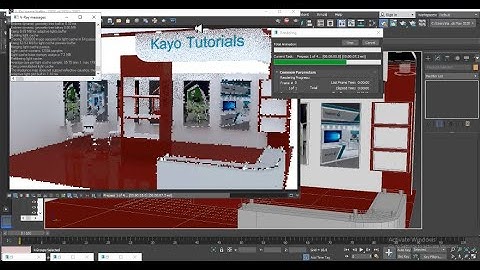 3Dsmax Tutorials, Learn 3D Modeling ,Texturing & Lighting an Exhibition Stall from Scratch in 3dsmax
