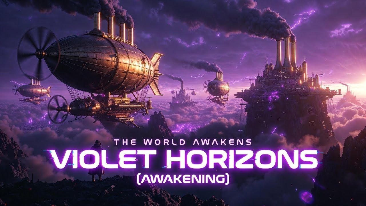 Violet Horizons (Awakenings) [Cinematic Instrumental Synthwave]