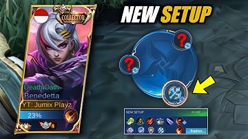NEW BENEDETTA EMBLEM AND BUILD SETUP! USE THIS TO KILL EASILY! | TOP GLOBAL BENEDETTA GAMEPLAY