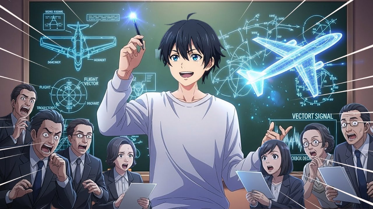 🎥 ений 18 лет решил сложнейшую задачу про самолет за 3 минуты профессора в слезах | Озвучка маньхуа