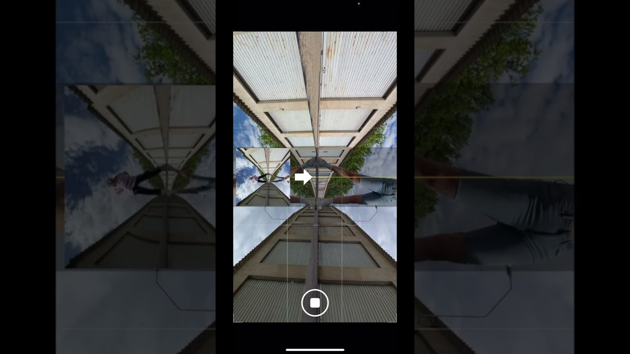 Try this PANORAMIC photo with a MIRROR🪞 