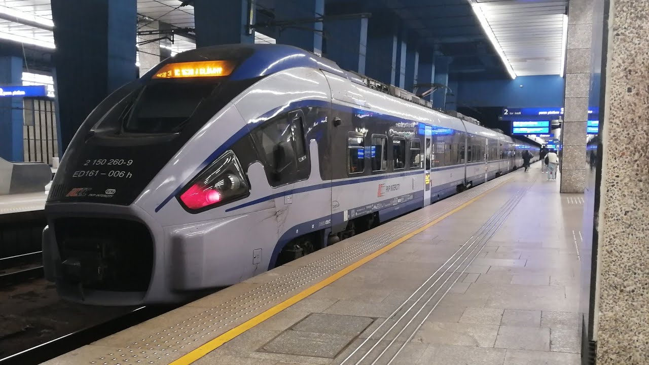 IC Kochanowski ED161 Dart / IC MAZURY ED160 FLIRT - YouTube