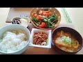 自家製野菜炒め朝食😁👍