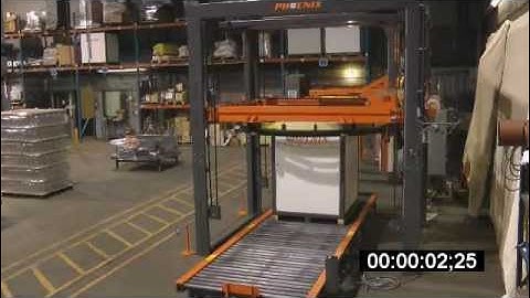 Automatic Rotary Ring Stretch Wrapper for Food, Beverage Distributors | Phoenix Wrappers