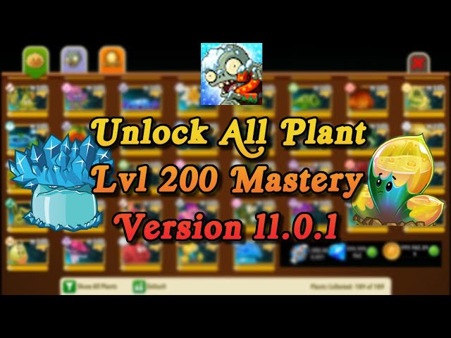 Plants vs Zombies 2 Mod Apk 11.0.1 (Mod Menu)