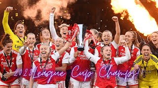 Arsenal  League Cup triumph celebrations!! by FootFem 17,489 views 1 year ago 36 minutes