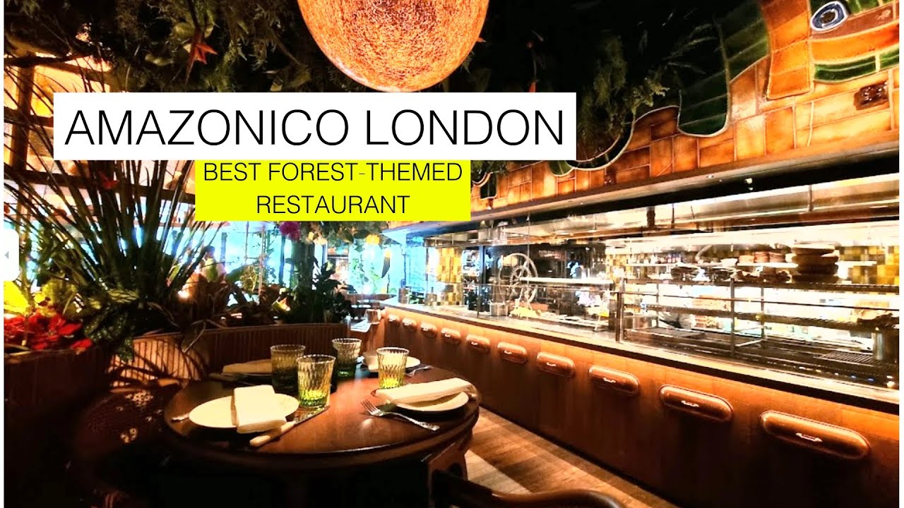 4K Amazonico Berkeley Square LONDON Best RESTAURANT In MAYFAIR