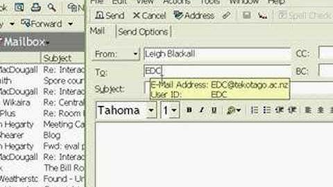 Groupwise fixing addresses