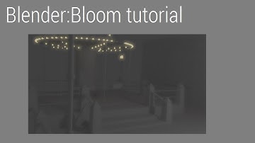 Blender tutorial Bloom ( description)