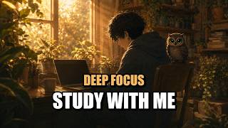 Afternoon Study with Plants 🎧 Study & Work Lo-Fi for Concentration and Flow