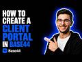 HOW TO CREATE A CLIENT PORTAL IN BASE44 (STEP-BY-STEP GUIDE 2026)