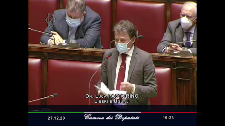 Legge di bilancio: dichiarazione di voto finale
