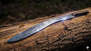 Full Forging a Post-Apocalyptic Kukri Using Only Basic Tools Guide