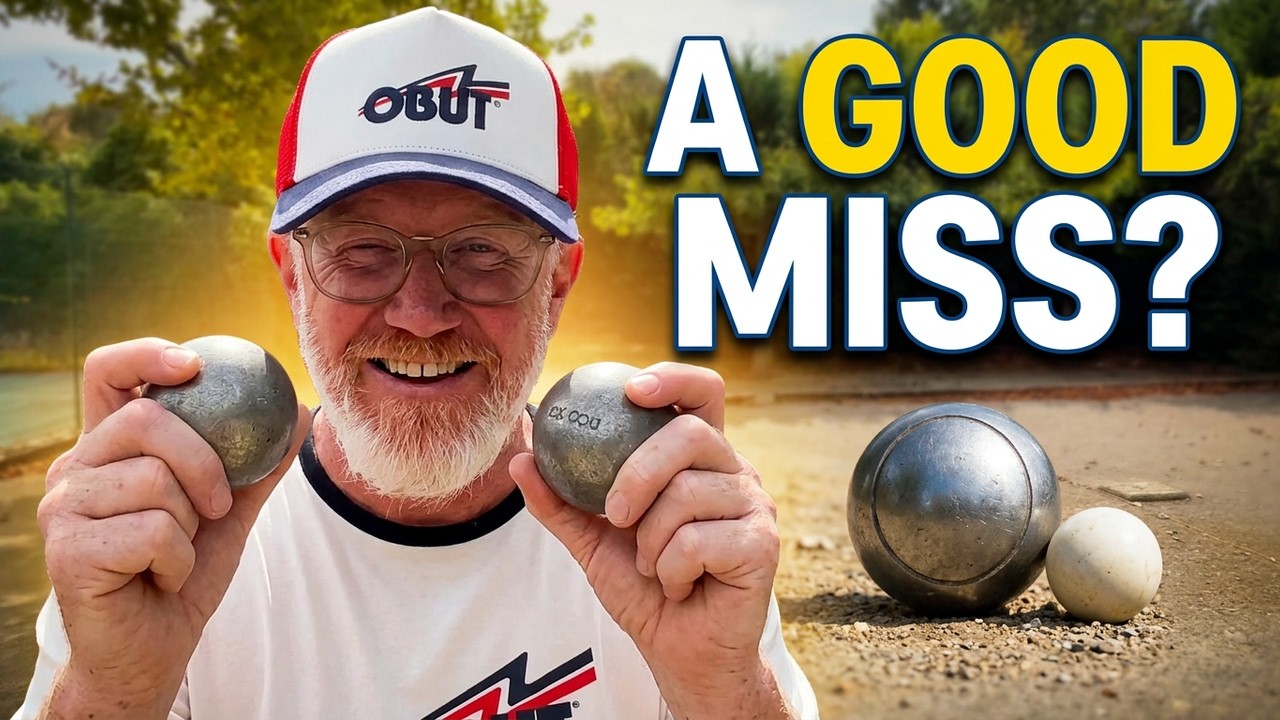 Miniature de la vidéo : When a MISS is a good thing in Petanque