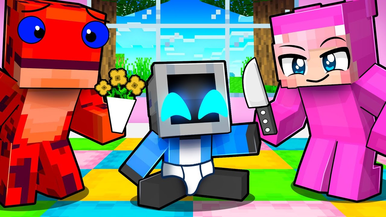 Adopting BABY TEEVEE in Minecraft!