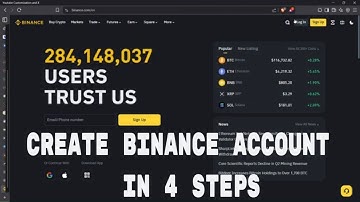 Create Binance Account in 2025 - 4 Easy Steps (PC & Mobile Step by Step)