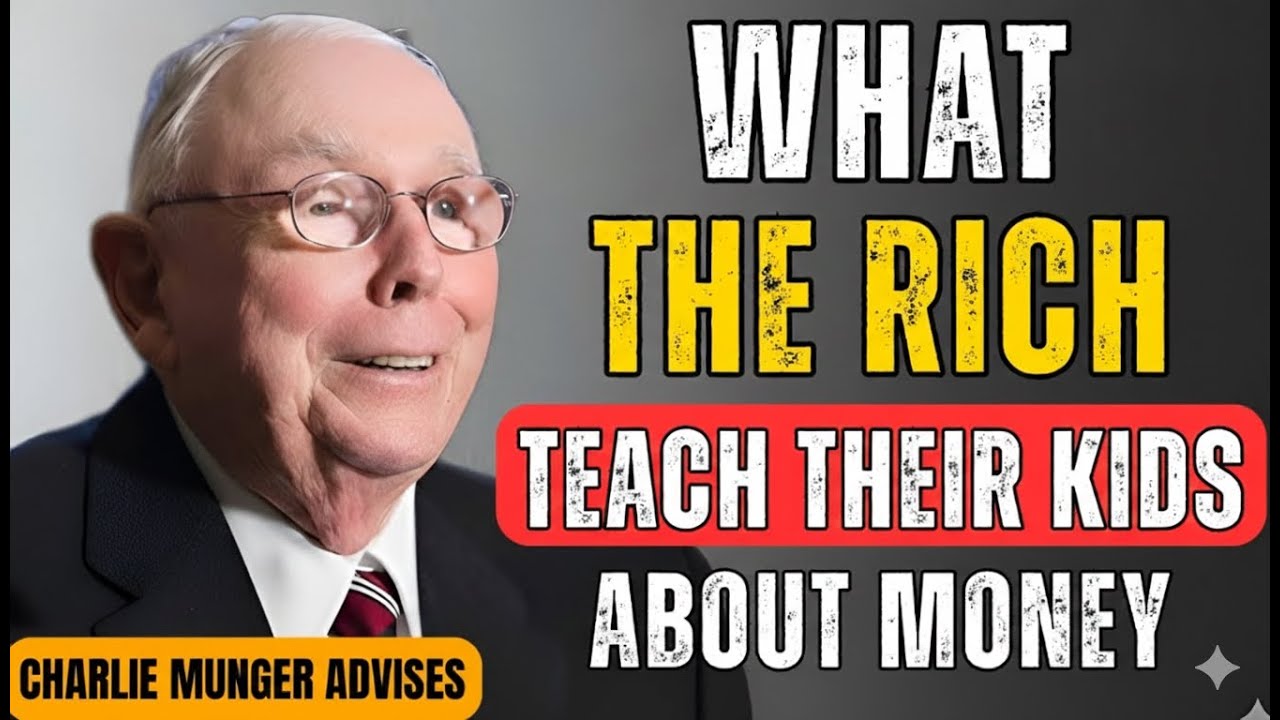 Charlie Munger: 8 Valuable Lessons the Rich Teach Their Children About Money