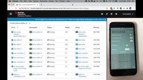 machine learning with Kafka events