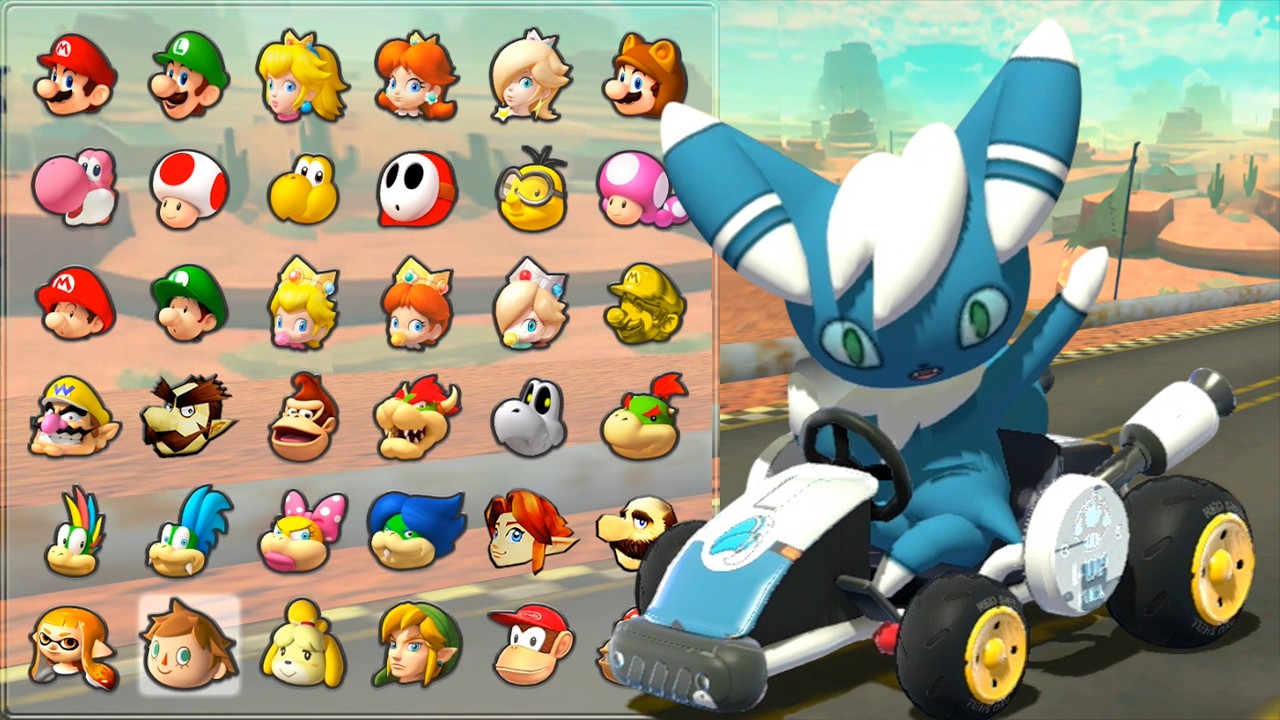 マリオカート8 デラックス】超かわいいニャオニクスでガチ対戦してみた