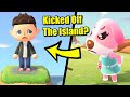 Can you get kicked off the island in animal crossing new horizons