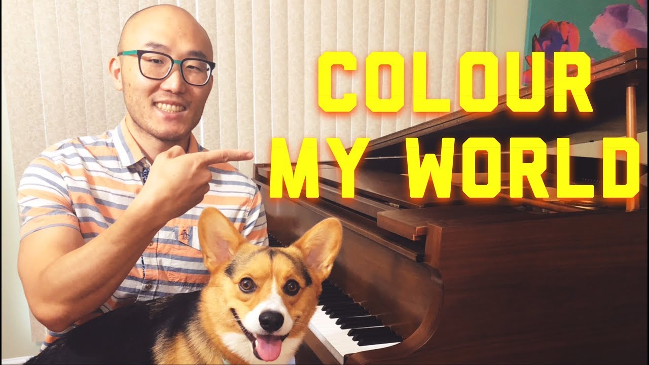 How To Play Colour My World On Piano Free Easy Piano Lesson Youtube