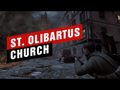 surviving-in-german-attack-|-sniper-elite-2---st.-olibartus-church