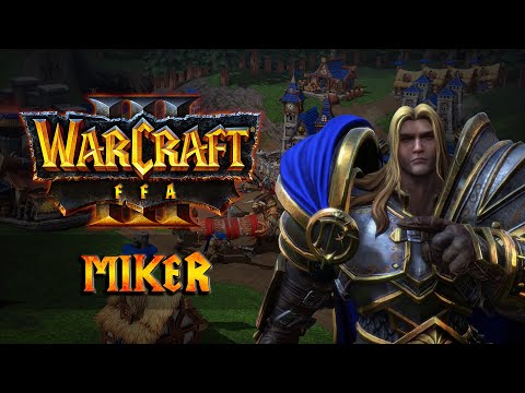 Видео: Warcraft III FFA  с Майкером 31.10.2019