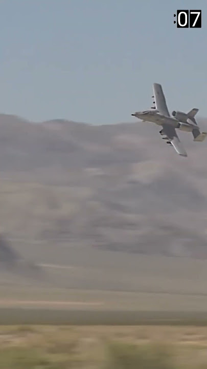 Mighty A10 Warthog in Action