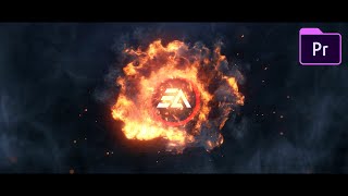 Epic Fire Logo Reveal Intro in Adobe Premiere Pro (Tutorial) screenshot 4