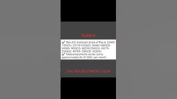 UIIC Recruitment 2024 UIIC Assistant vacancy 2024 UIIC Assistant Recruitment 2023