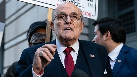 Rudy Giuliani disbarred in New York