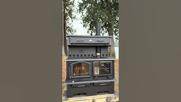 heco 520 Amish Cookstove - Wood Fire at the Lake