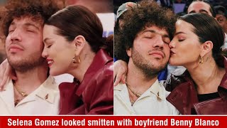 Selena Gomez looked smitten with boyfriend Benny Blanco